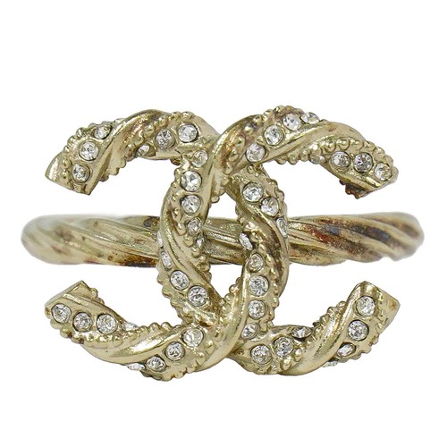 Chanel ring strass - chanel,