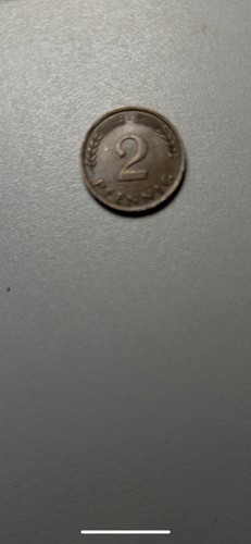 Mark pfennig 1963 - pfennig, j