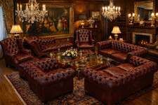 Chesterfield CLARIDGE Garnitur