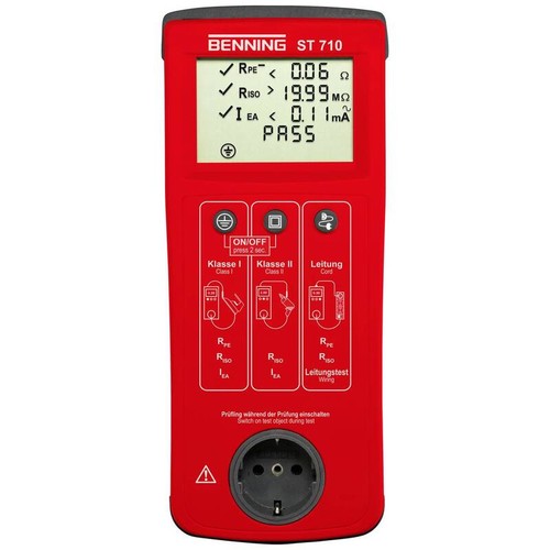 Benning 710 vde prüfgerät - benning, st