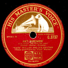 FATS WALLER Ain't misbehavin'