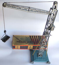 CKO Kellermann Kran 373 Blech Baukran Drehkran DBGM Blechspielzeug Turmkran