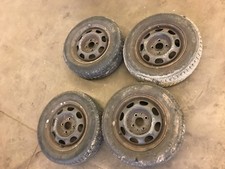 VW Lupo Winterreifen auf Stahlfelgen 175/65/13 Kompletträdersatz