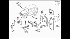2 Zusatzspiegel Mercedes G von ORC 461 810 21 16/20 16