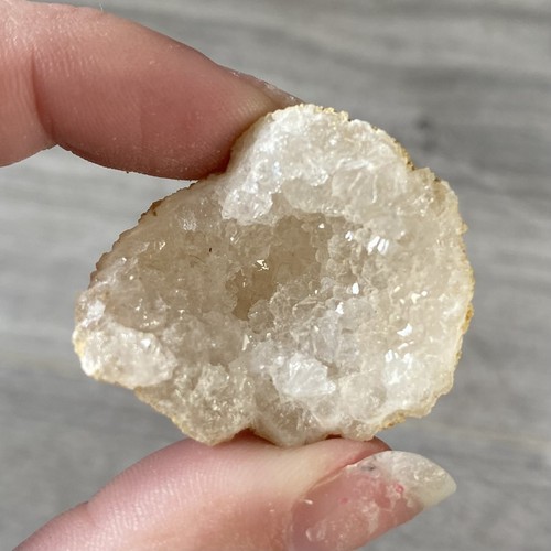 Schneequarz kristallgeode - schneequarz, /