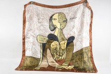 N91X23- Tuch mit Druck nach Picasso Vintage 