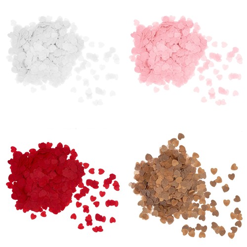 Papier herz konfetti streu - herz,