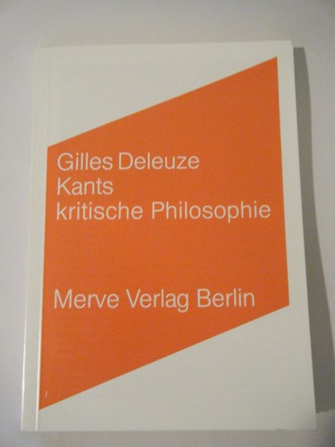 Gilles deleuze kants kritische - gilles,