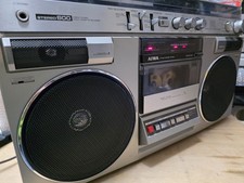 Aiwa Stereo CS600E Ghettoblaster Boombox Radiorecorder