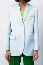 ZARA BLAZER €89,95 HELLBLAU