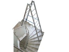 Treppenhausleiter Anzahl Sprossen: 2x5