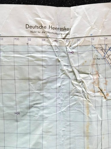 Deutsche heereskarte - deutsche,