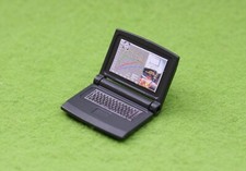 #008 1:18 LAPTOP Computer PC für DIORAMA TUNING ZUBEHÖR Werkstattzubehör
