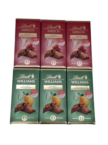 100gr lindt likörtafeln - 6,