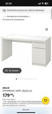 IKEA Malm Schreibtisch, Weiß