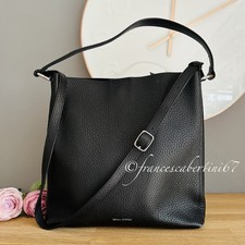 Marc O’Polo Hobo Bag Schwarz Leder Groß Umhängetasche Schultertasche ❗️TOP