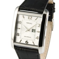 Elegante MARQUIS Funkuhr Armbanduhr Edelstahl Deutsche Funktechnologie 964.4714