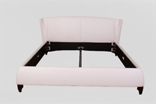 Polsterbett Bettgestell 180 x 200 cm in weiß TAVOLO B-WARE 42207