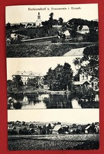 AK BURKERSDORF bei Frauenstein um 1920 Ortsansichten  ( 70016