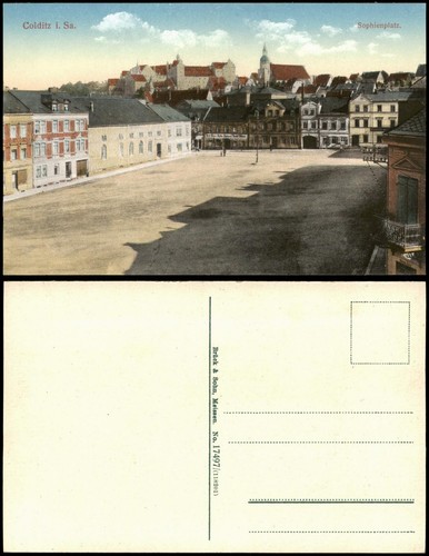 Ansichtskarte colditz - ansichtskarte,