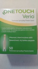 50 Stck.OneTouch Verio ® Teststreifen MHD 31.08.2026