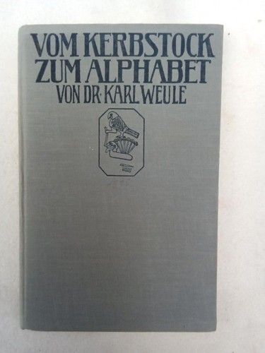 Vom kerbstock zum alphabet - vom,