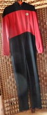 Star Trek Next Generation Jumpsuit Kostüm Fasching Gr L, Made in USA