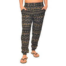 Damen Pluderhose Haremshose