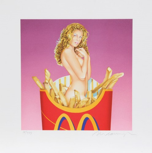 Mel ramos fräulein french - ramos,