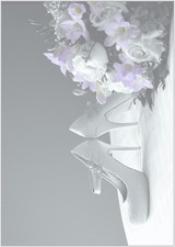 Briefpapier Hochzeit - DIN A4 - Papier für Einladungen - 20 Blatt - Motiv Nr. 04