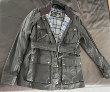 Grüne Belstaff Trialmaster