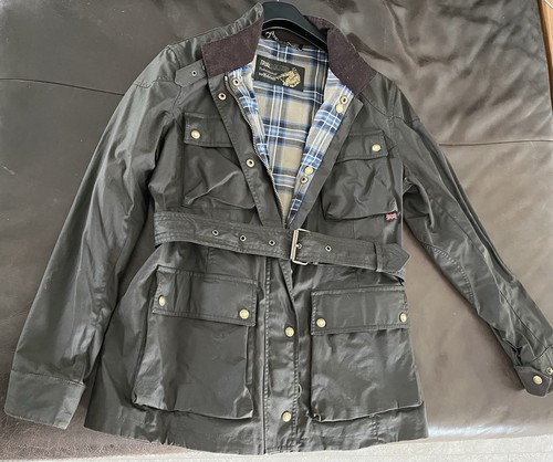 Grüne belstaff trialmaster - grüne,