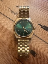 Nixon Time Teller Herren Gold Grün