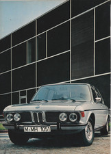 Original Werbung der 70er Jahre BMW 2500 2800 3.0S 3.0Si