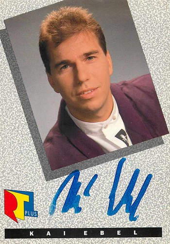 Kaie bel autogrammkarte 80er - autogrammkarte,