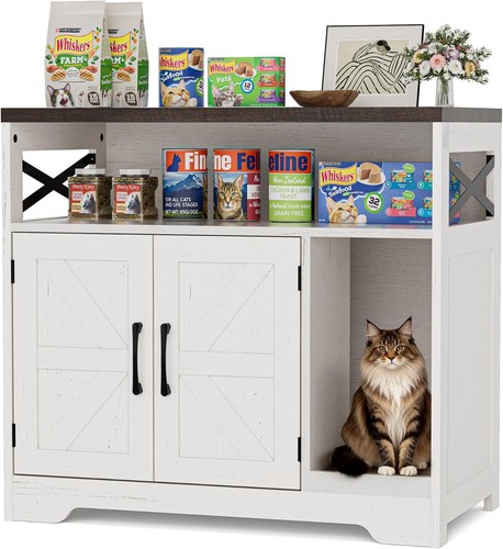 Katzenklo schrank holz tür - schrank,