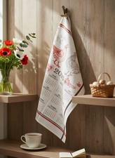 Kalender 2026 Geschirrtuch