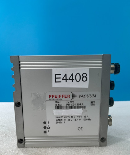 Pfeiffer vacuum mod tc400 - pfeiffer,