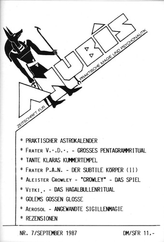 Anubis zeitschrift für - anubis.,