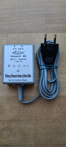 Fischertechnik netzgerät 608 - fischertechnik,