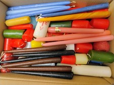 Konvolut Kerzen, Kerzenreste