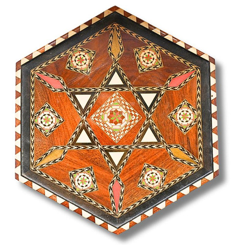 Holzmandala wandbild - holzmandala, –