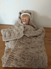 Babydecke  Handarbeit aus