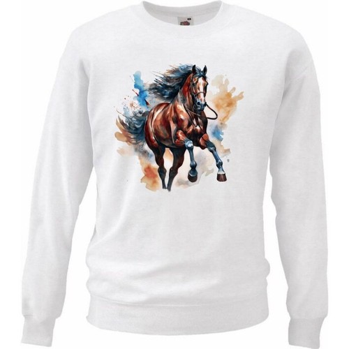 Sweatshirt sweater pferde - sweatshirt,