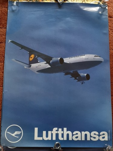 Lufthansa vintage travel - lufthansa,