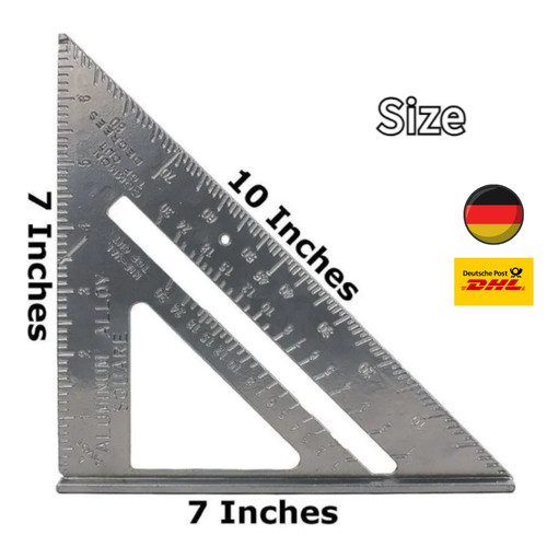Zoll aluminium quadratischer - aluminium,