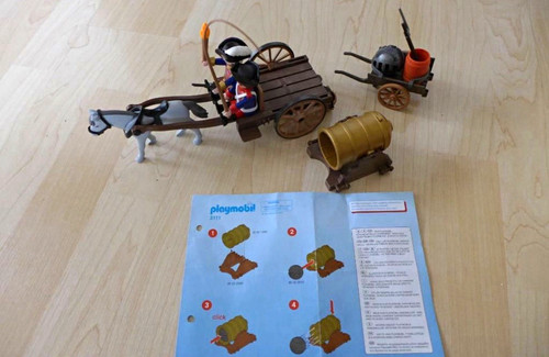 Playmobil 3111 dicke berta - playmobil,