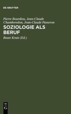 Soziologie Als Beruf