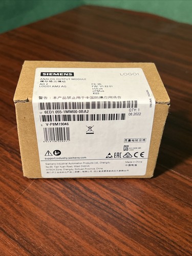 Siemens analog output module - output,