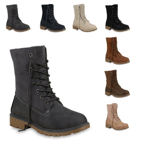 Damen stiefeletten worker - damen,